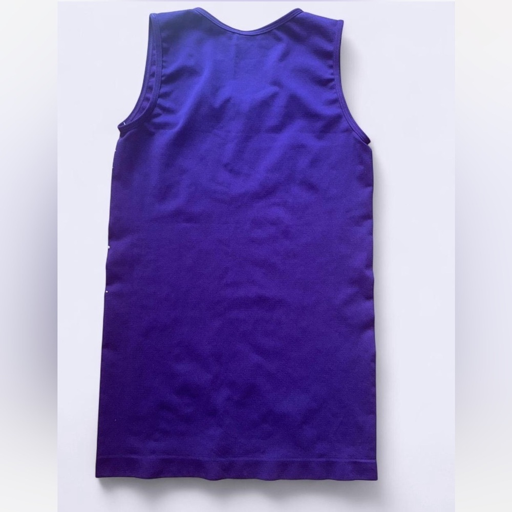 Purple Rhinestone Embellished Tank Top - Picture 3 of 3
